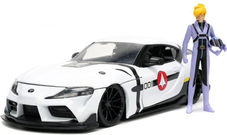 Robotech: R. Fokker Â´20 Toyota Supra 1:24 Scale Vehicle - Kliknutím na obrázek zavřete