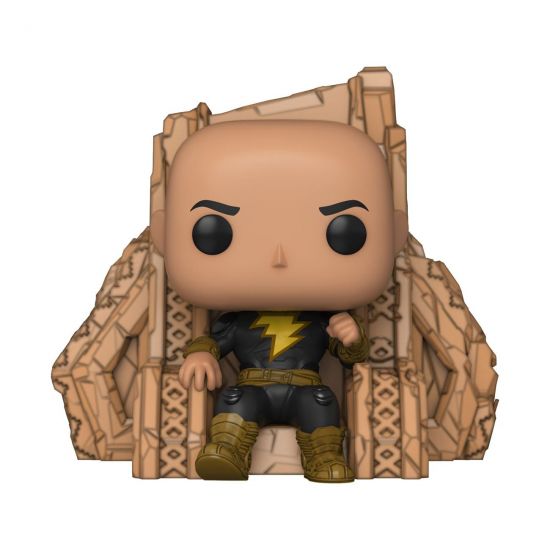 Black Adam POP! Deluxe Vinylová Figurka Black Adam on Throne 9 c - Kliknutím na obrázek zavřete