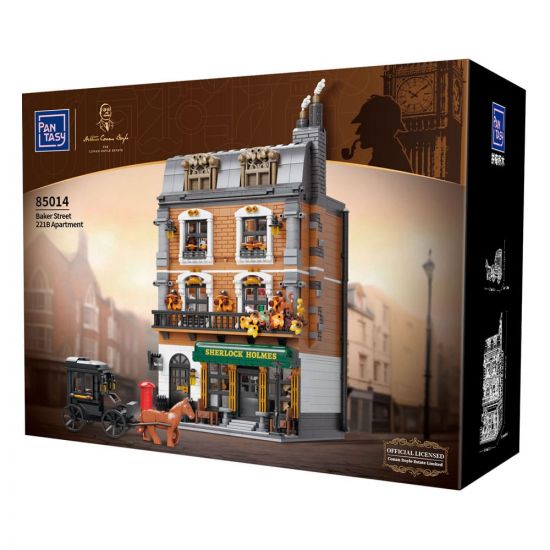 Sherlock Holmes Stavebnice Baker Street 221B Apartment 42 - Kliknutím na obrázek zavřete