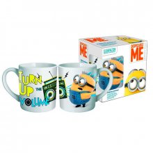 Minions mug Turn Up Volume