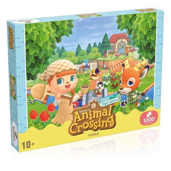 Animal Crossing New Horizons skládací puzzle Characters (1000 pi - Kliknutím na obrázek zavřete