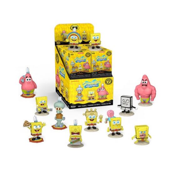 SpongeBob SquarePants mini figurky 25th Anniversary 5 cm Display - Kliknutím na obrázek zavřete