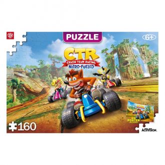 Crash Bandicoot Kids Puzzle Team Racing Nitro-Fueled (160 pieces