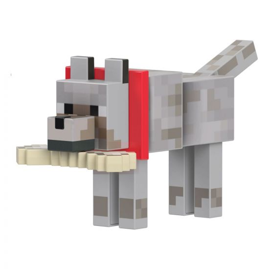 Minecraft Diamond Level Akční figurka Wolf 14 cm - Kliknutím na obrázek zavřete