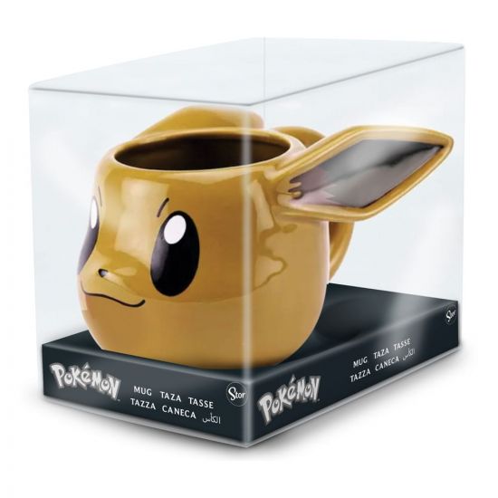 Pokémon 3D Hrnek Eevee 385 ml - Kliknutím na obrázek zavřete