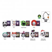 Nightmare before Christmas Charm 3D PVC Bag Clips Display (24)