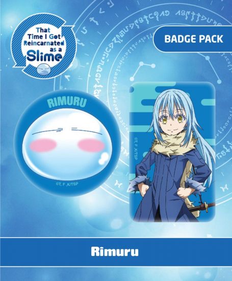 That Time I Got Reincarnated as a Slime sada odznaků 2-Pack Rimu - Kliknutím na obrázek zavřete