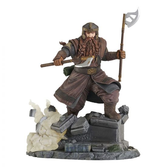 Lord of the Rings Deluxe Gallery PVC Socha Gimli 20 cm - Kliknutím na obrázek zavřete