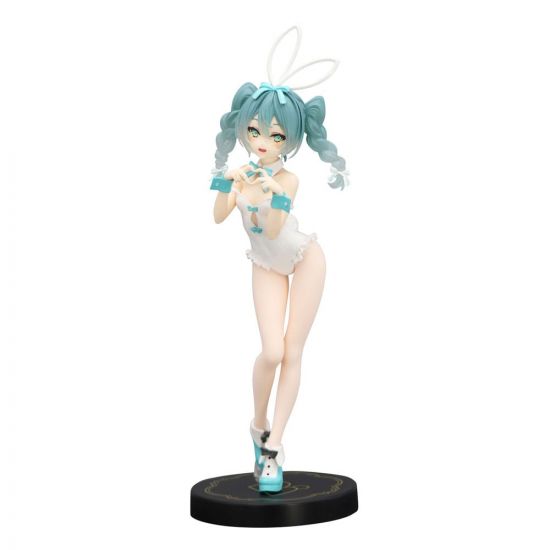 Hatsune Miku BiCute Bunnies PVC Socha Miku Rurudo White Color V - Kliknutím na obrázek zavřete