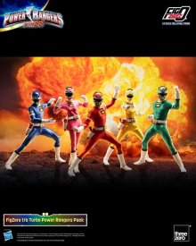 Power Rangers Turbo FigZero Akční Figurky 1/6 5-Pack Turbo Powe