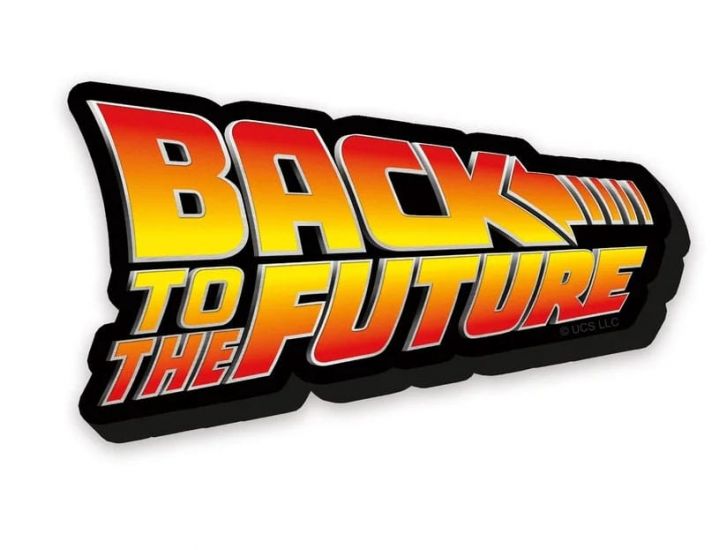 Back To The Future: Logo Funky Chunky Magnet - Kliknutím na obrázek zavřete