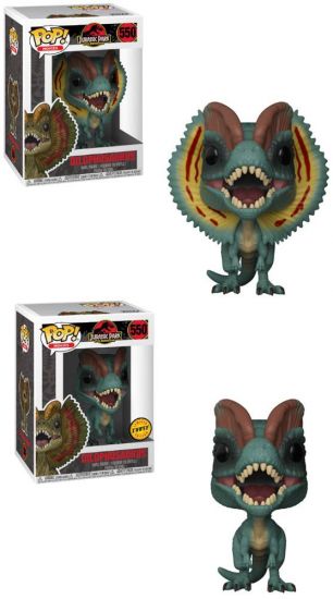 Jurassic Park POP! Movies Vinyl Figures 9 cm Dilophosaurus Assor - Kliknutím na obrázek zavřete