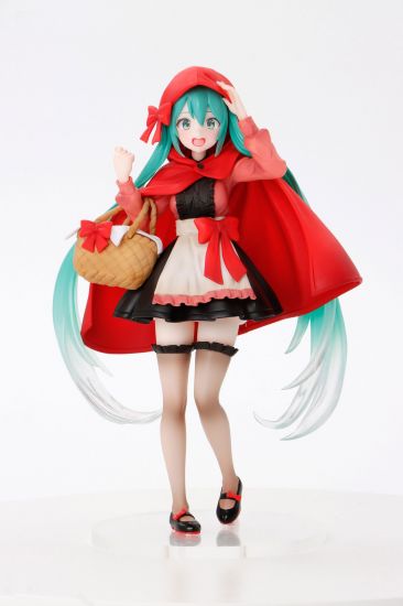 Hatsune Miku Wonderland PVC Socha Little Red Riding Hood 18 cm - Kliknutím na obrázek zavřete