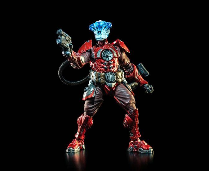 Cosmic Legions: Outpost Zaxxius Actionfigur T.U.5.C.C. Pilot 15 - Kliknutím na obrázek zavřete