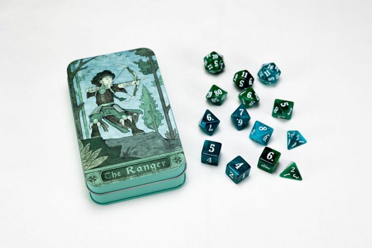 Character Class Classic RPG Dice Set Ranger (14) - Kliknutím na obrázek zavřete