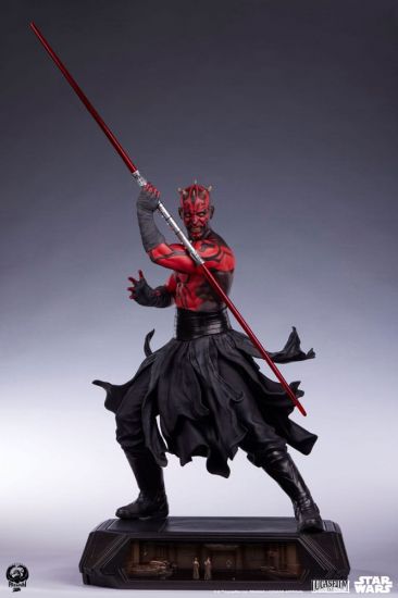 Star Wars Epic Series Socha 1/3 Darth Maul Deluxe Edition 87 cm - Kliknutím na obrázek zavřete