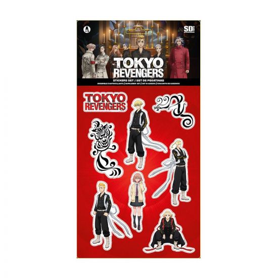 Tokyo Revengers Deluxe Sticker Set - Kliknutím na obrázek zavřete