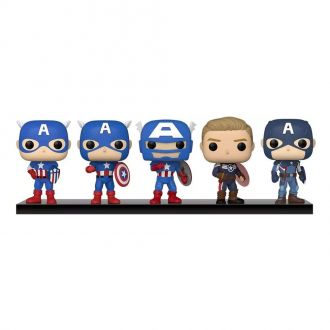 Marvel: Year of the Shield POP! Vinylová Figurka 5-Pack Captain