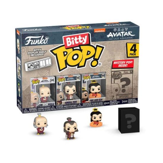 Avatar The Last Airbender Bitty POP! Vinylová Figurka 4-Pack Iro - Kliknutím na obrázek zavřete