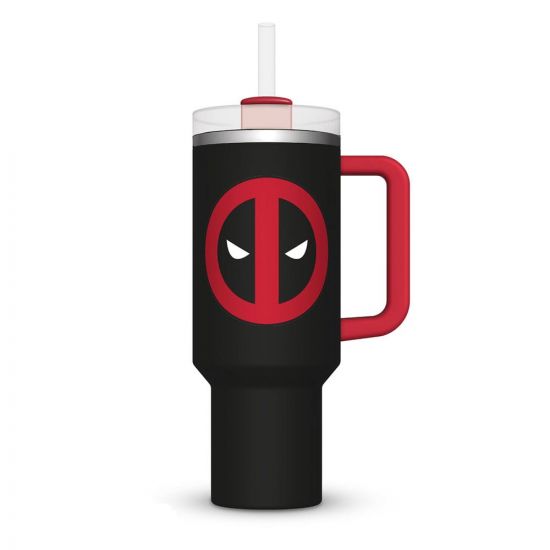 Deadpool Stainless Steel tumbler Logo 1130 ml - Kliknutím na obrázek zavřete