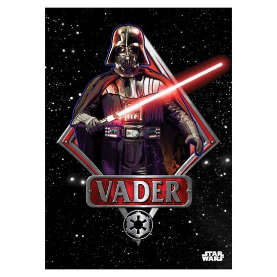 Star Wars kovový plakát Darth Vader Emblem 32 x 45 cm - Kliknutím na obrázek zavřete