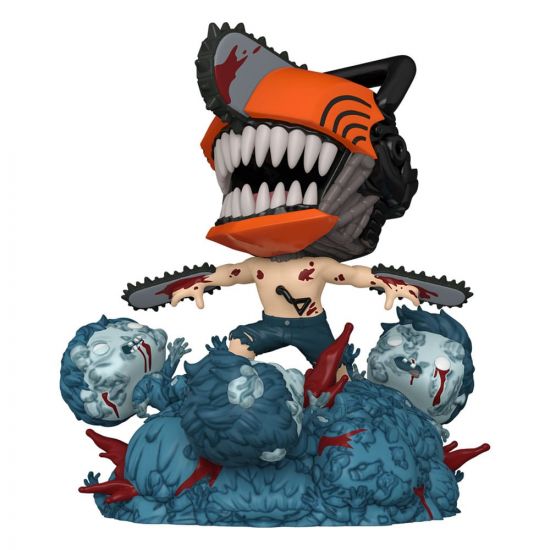 Chainsaw Man POP! Deluxe Vinylová Figurka Chainsaw Man 9 cm - Kliknutím na obrázek zavřete