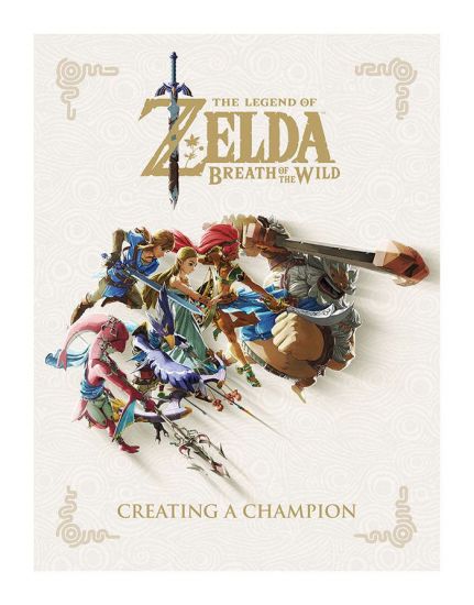 Legend of Zelda Breath of the Wild Art Book Creating A Champion - Kliknutím na obrázek zavřete