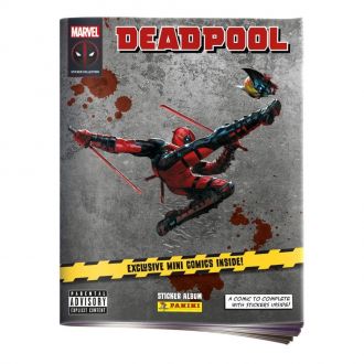 Deadpool Sticker & Trading Card Collection Album *German Version