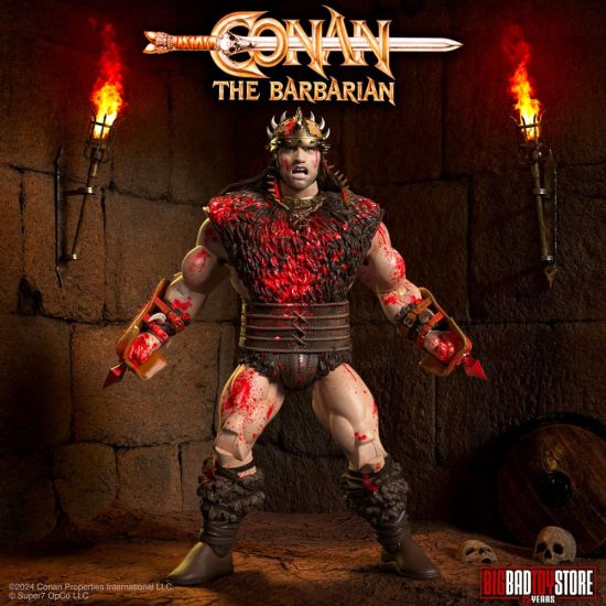 Conan the Barbarian Ultimates Akční figurka Conan Blood Soaked P - Kliknutím na obrázek zavřete