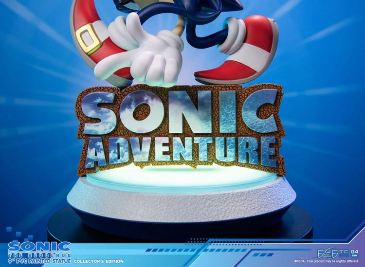 Sonic Adventure PVC Socha Sonic the Hedgehog Collector's Editio - Kliknutím na obrázek zavřete