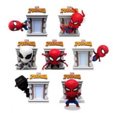 Marvel Hero Box Tower Series mini figurky Spider-Man 8 cm Displa