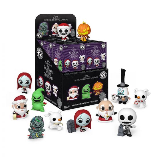 Nightmare before Christmas 30th Mystery mini figurky 5 cm Displa - Kliknutím na obrázek zavřete