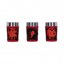 AC/DC Shot Glasses Logo 3-Pack