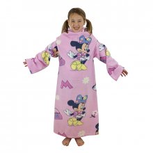 Walt Disney dětská deka s rukávy Minnie Mouse Shopaholic