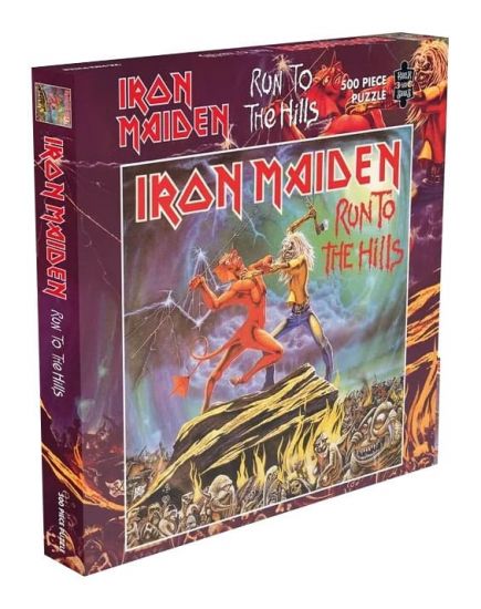 Iron Maiden: Run to the Hills 500 Piece Jigsaw Puzzle - Kliknutím na obrázek zavřete