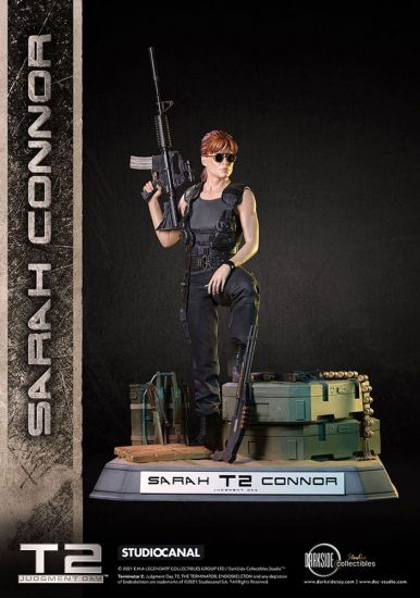 Terminator 2 Judgement Day Premium Socha 1/3 Sarah Connor T2 30 - Kliknutím na obrázek zavřete