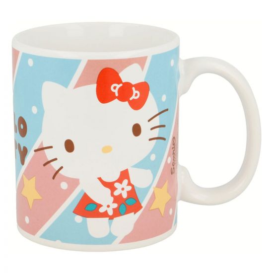 Sanrio Hrnek Cute Hello Kitty Red Dress 325 ml - Kliknutím na obrázek zavřete