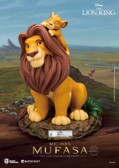 Disney Master Craft Socha The Lion King Mufasa 36 cm - Kliknutím na obrázek zavřete