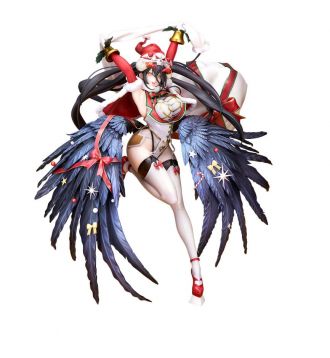 Overlord PVC Socha 1/8 Albedo White Santa Ver. 27 cm