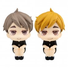 Haikyu!! Look Up PVC Statues Atsumu Miya & Osamu Miya Uniform Ve