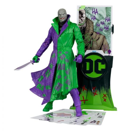 DC Multiverse Akční figurka Hush (Batman: Hush) Jokerized (Gold - Kliknutím na obrázek zavřete