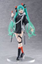 Hatsune Miku Wonderland PVC Socha Fashion Punk Ver. 18 cm