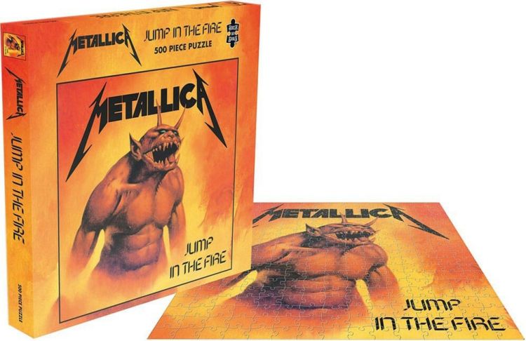 Metallica: Jump in the Fire 500 Piece Jigsaw Puzzle - Kliknutím na obrázek zavřete