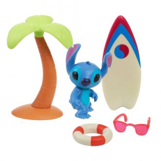 Lilo & Stitch mini figurka Playset Hang Ten Stitch 7 cm