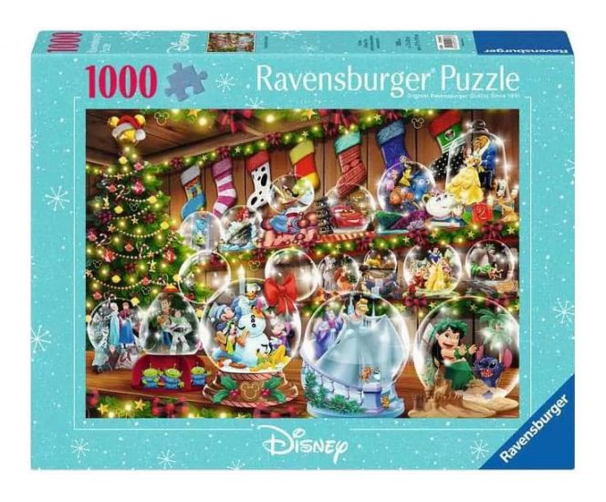 Disney skládací puzzle Snow globe paradise (1000 pieces) - Kliknutím na obrázek zavřete