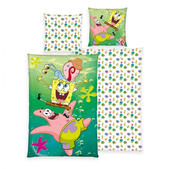 Spongebob Squarepants povlečení 135 x 200 cm / 80 x 80 cm - Kliknutím na obrázek zavřete