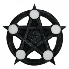 Tealight Holder Pentagram 26 cm