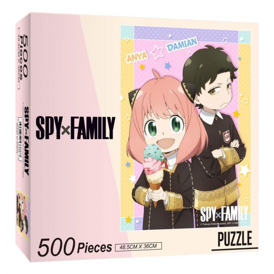 Spy x Family Puzzle Anya & Damian (500 pieces) - Kliknutím na obrázek zavřete