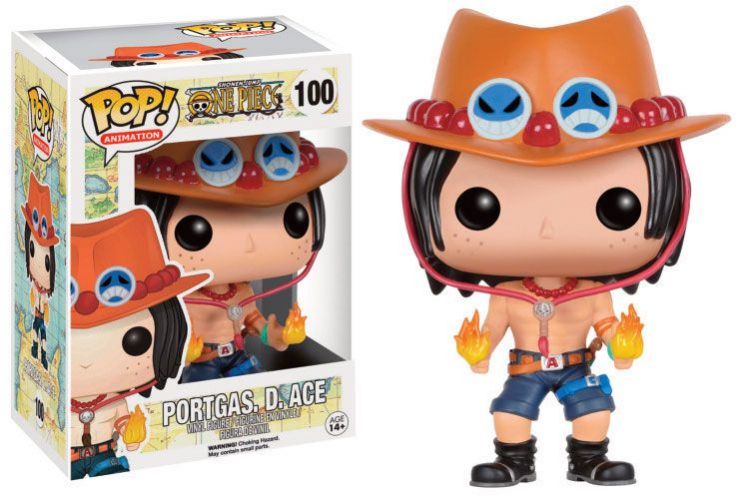 One Piece POP! Television Vinylová Figurka Portgas D. Ace 9 cm - Kliknutím na obrázek zavřete