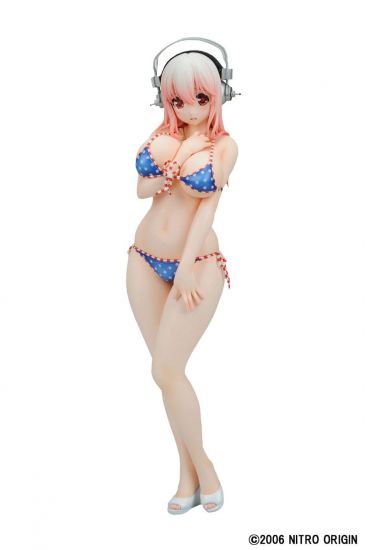 Nitro Super Sonic PVC Socha 1/6 Super Sonico Paisura Bikini Ver - Kliknutím na obrázek zavřete